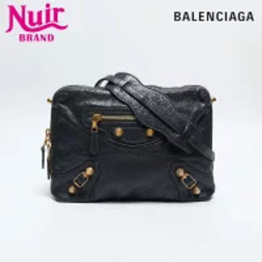 Balenciaga City Shoulder Bag Gray